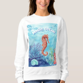 Sudadera Caballo oceánico