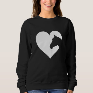 Sudadera Caballo para Chicas y mujeres que aman los caballo