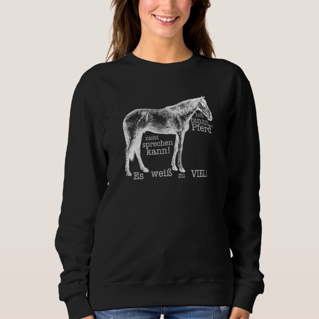 Sudadera Caballo Saying Rider (Anverso)