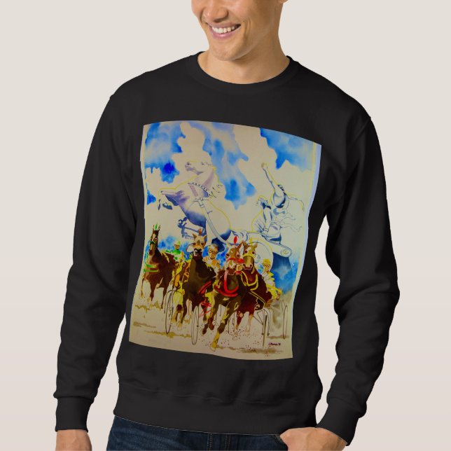 Sudadera Caballos brillantes (Anverso)