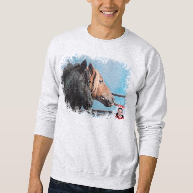 Sudadera Caballos/Cabalos/Horses (Anverso)
