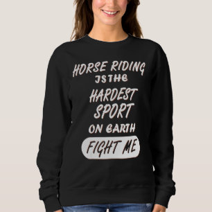 Sudadera Caballos Chicas mujeres Reithof estable