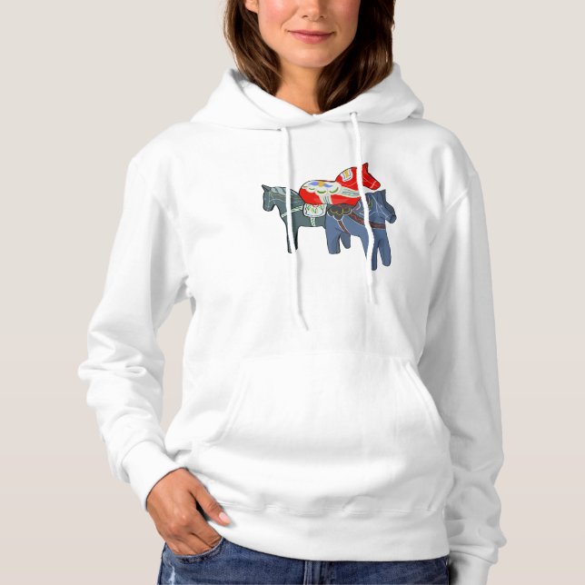 Sudadera Caballos de Dala (Anverso)