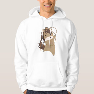 Sudadera Caballos de Vaquero Caballos Ganado Lasso Western