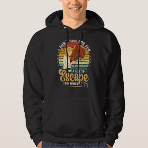 Sudadera Caballos para escapar de este mundo de mujeres en 