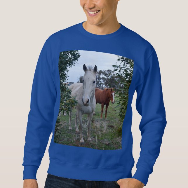 Sudadera Caballos Peekaboo, (Anverso)