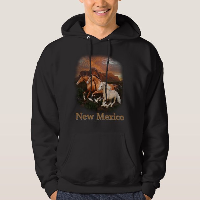 Sudadera caballos salvajes de Arizona (Anverso)