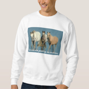Sudadera Caballos salvajes y camiseta unisex maravillosa