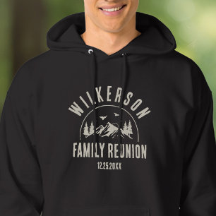 Sudadera Cabaña Rústica de Reunión Familiar Retro