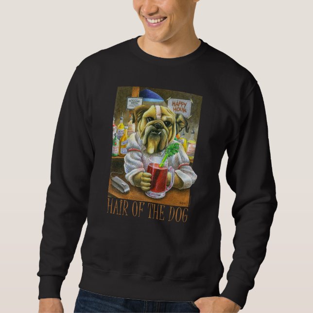 Sudadera Cabello del Perro (Ayuda de la resaca) (Anverso)