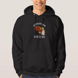 Sudadera Cabello no le importa el caballo ecuestre