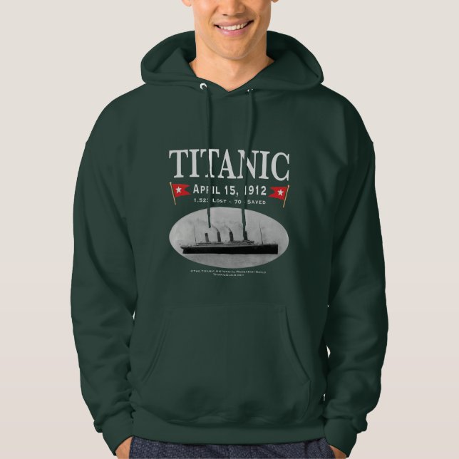 Sudadera Cabeza de barco fantasma Titanic (Anverso)