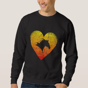 Sudadera Cabeza de caballo vista lateral hacia la derecha c