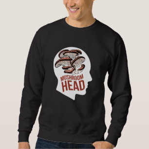 Sudadera Cabeza de champiñón Recogiendo hongos