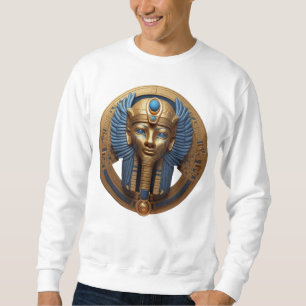 Sudadera Cabeza de Dios de Egipto Dorado