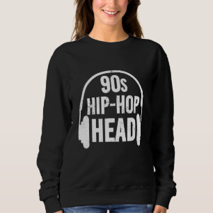 Sudadera Cabeza de hip hop de los años 90