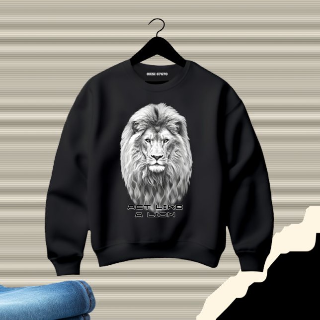 Sudadera Cabeza de león (Subido por el creador)