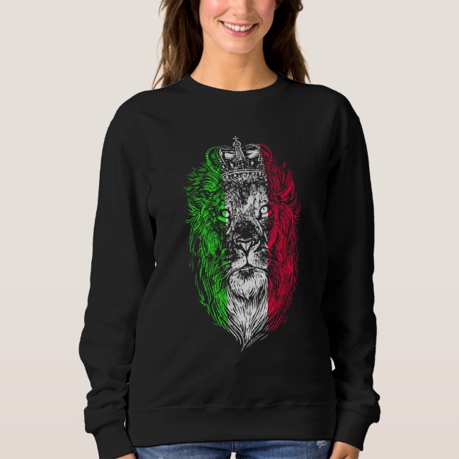 Sudadera Cabeza de León de Italia (Anverso)