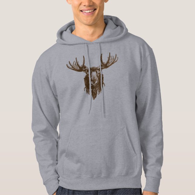 Sudadera Cabeza de los alces (Anverso)