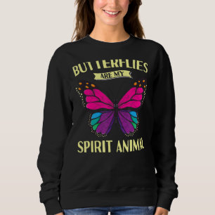 Sudadera Cabeza de mariposa Espíritu Ala de los animales En
