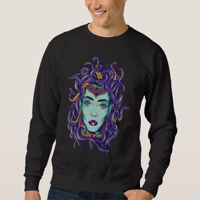 Sudadera cabeza de Medusa (Anverso)