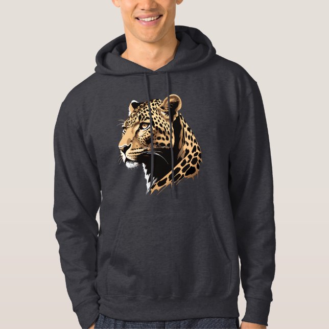 Sudadera Cabeza leopardo (Anverso)