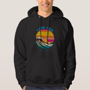 Sudadera Cabo Cod Retro Estilo Años 80 Playa de Massachuset