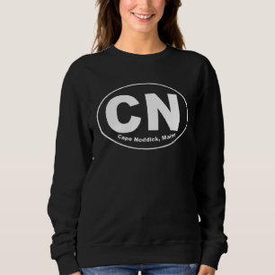 Sudadera Cabo Neddick Maine Turista Vacaciones Recuerdo Pez