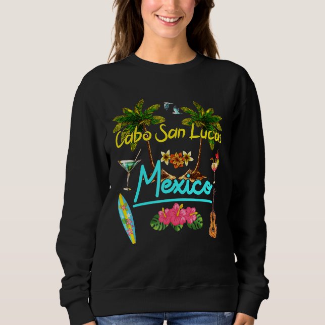 Sudadera Cabo San Lucas California Beach Summer Sun Pal (Anverso)