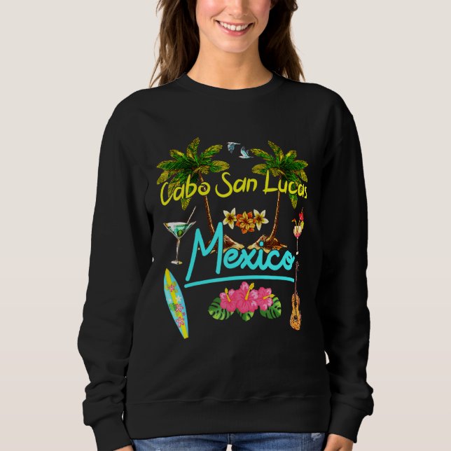 Sudadera Cabo San Lucas California Beach Summer Sun Pal (Anverso)