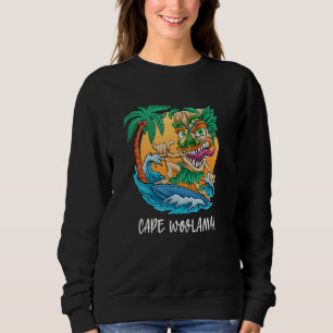 Sudadera Cabo Woolamai Australia Palm Tree Surfing Beach Va