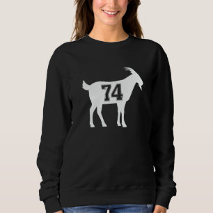 Sudadera Cabra 74 G.O.A.T. Número Setenta y Cuatro Cabra