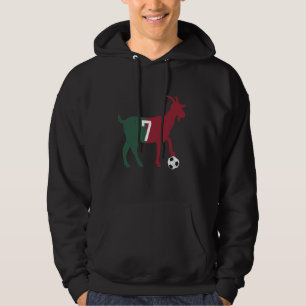 Sudadera Cabra 7 - Cabra Número 7 Fútbol Fútbol Hombres Muj