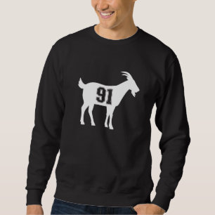 Sudadera Cabra 91 G.O.A.T. Número Noventa y Uno Cabra