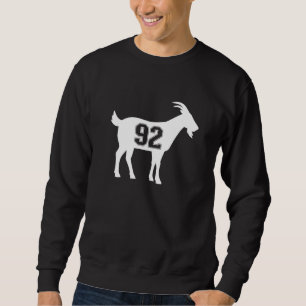 Sudadera Cabra 92 G.O.A.T. Número Noventa Y Dos Cabra