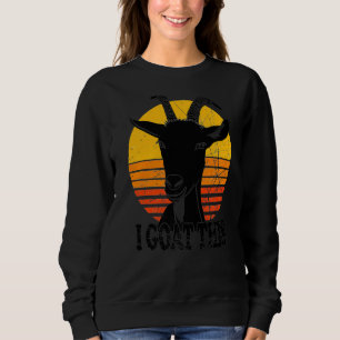Sudadera Cabra Animal Vintage Para Hombres Mujeres Niños 2