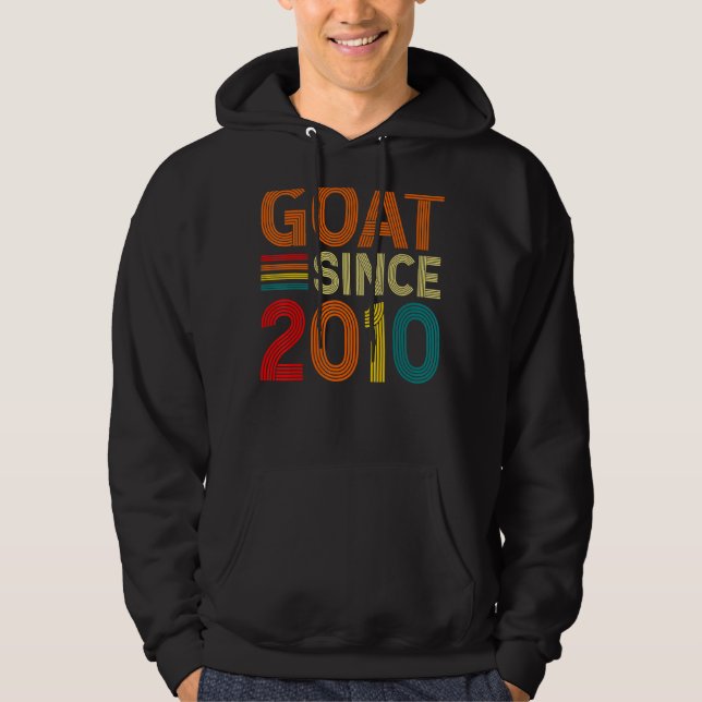 Sudadera Cabra de 12 años de edad desde 2010 (Anverso)