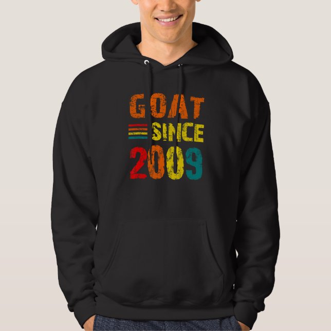 Sudadera Cabra de 13 años desde 2009 (Anverso)