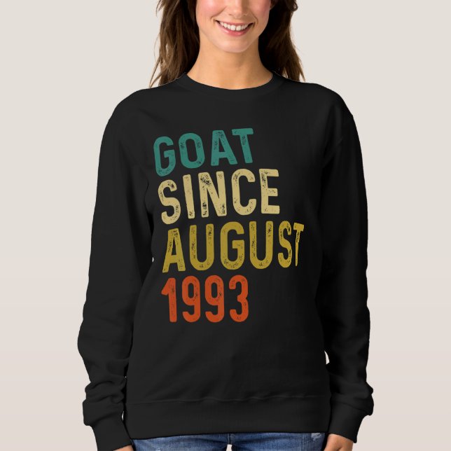 Sudadera Cabra de 29 años desde agosto de 1993 (Anverso)