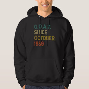 Sudadera Cabra de 33 años desde octubre de 1989