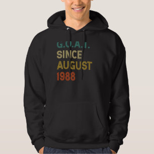 Sudadera Cabra de 34 años desde agosto de 1988