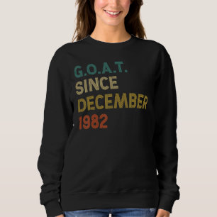Sudadera Cabra de 40 años de edad desde diciembre de 1998
