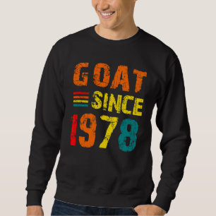 Sudadera Cabra de 44 años desde 1978