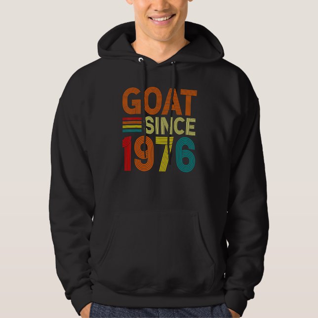 Sudadera Cabra de 46 años desde 1976 (Anverso)