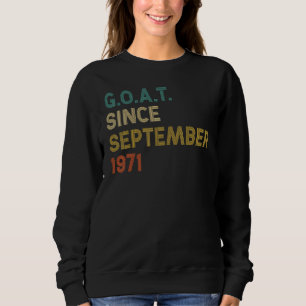 Sudadera Cabra de 51 años desde el 19 de septiembre