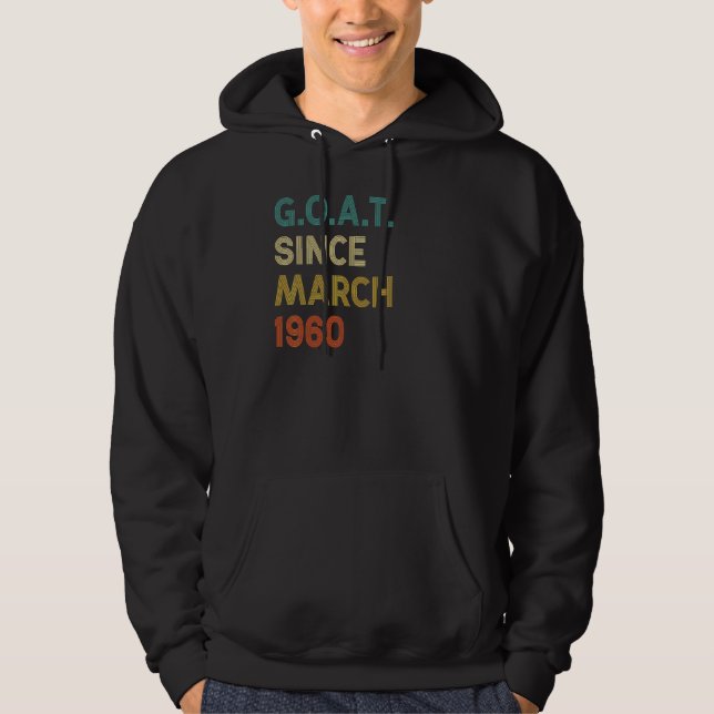 Sudadera Cabra de 62 años desde marzo de 1960 (Anverso)