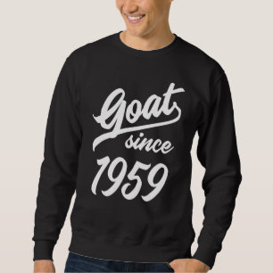 Sudadera Cabra de 63 años desde 1959