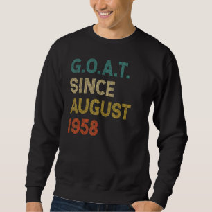 Sudadera Cabra de 64 años desde agosto de 1958