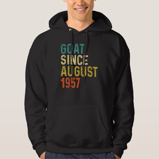 Sudadera Cabra de 65 años desde agosto de 1957 (Anverso)