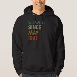 Sudadera Cabra de 75 años desde mayo de 1947